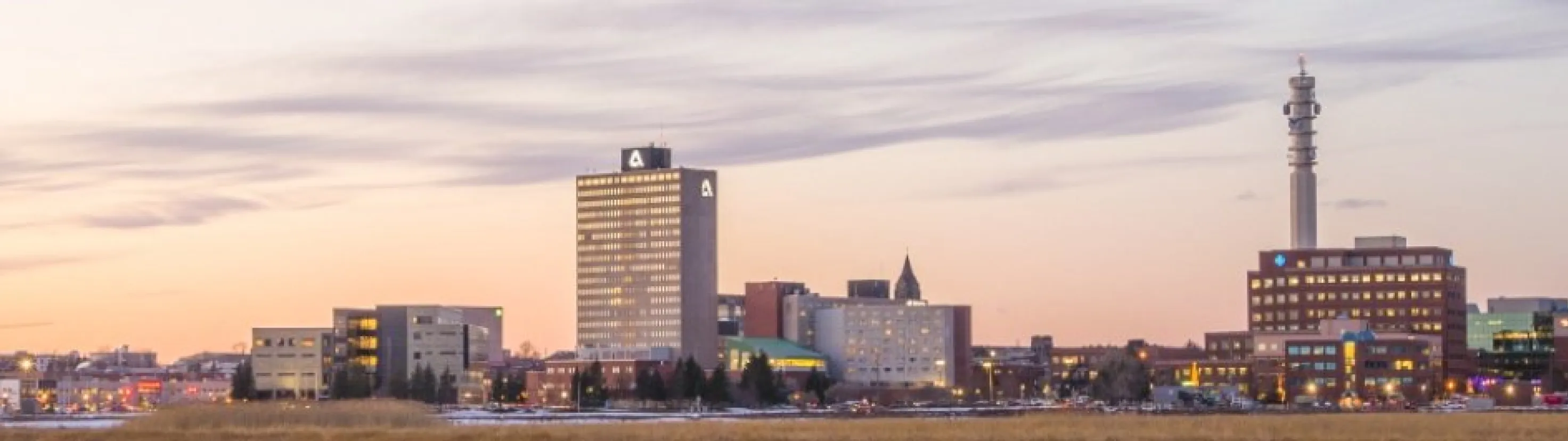 City of Moncton Skyline