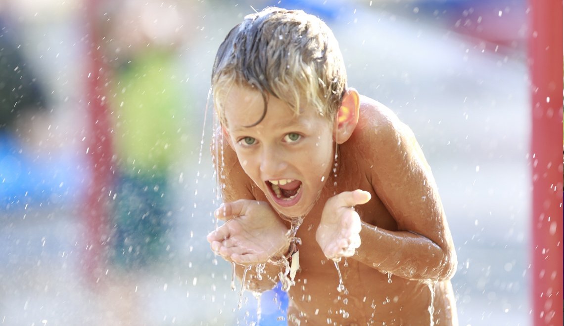 Water features • Jeux d'eau