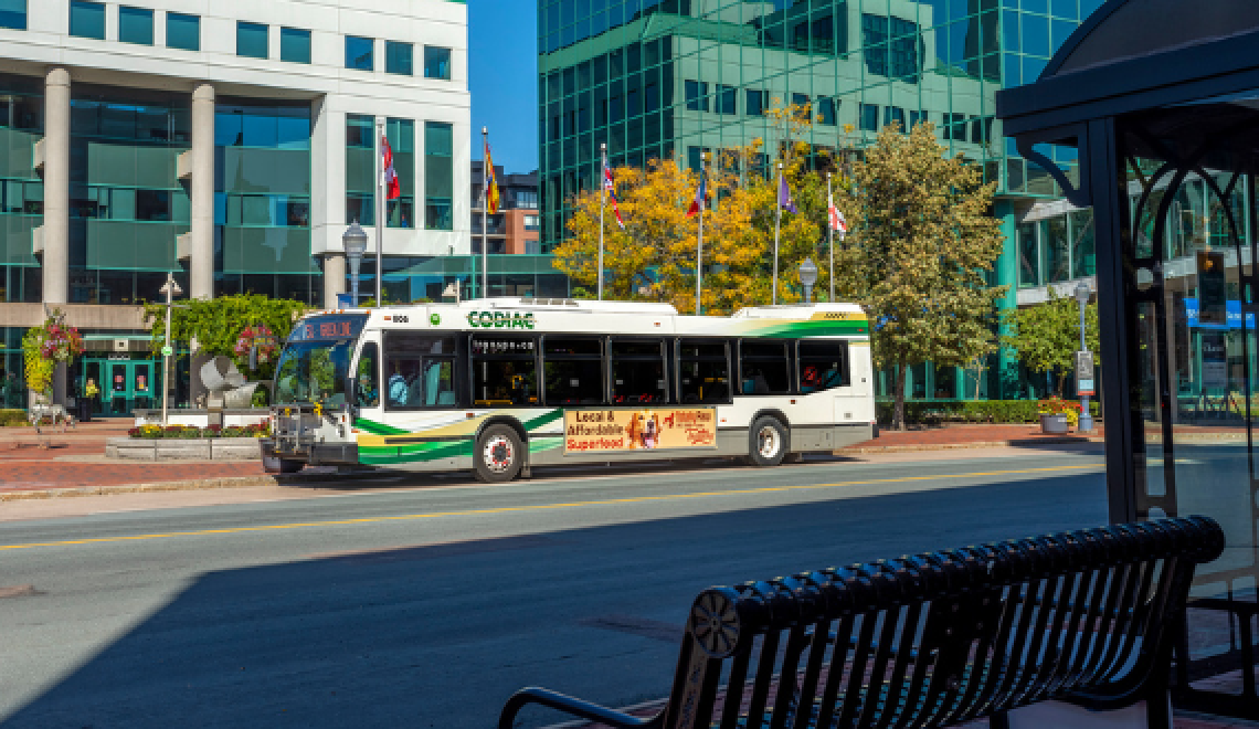 Codiac Bus at City Hall