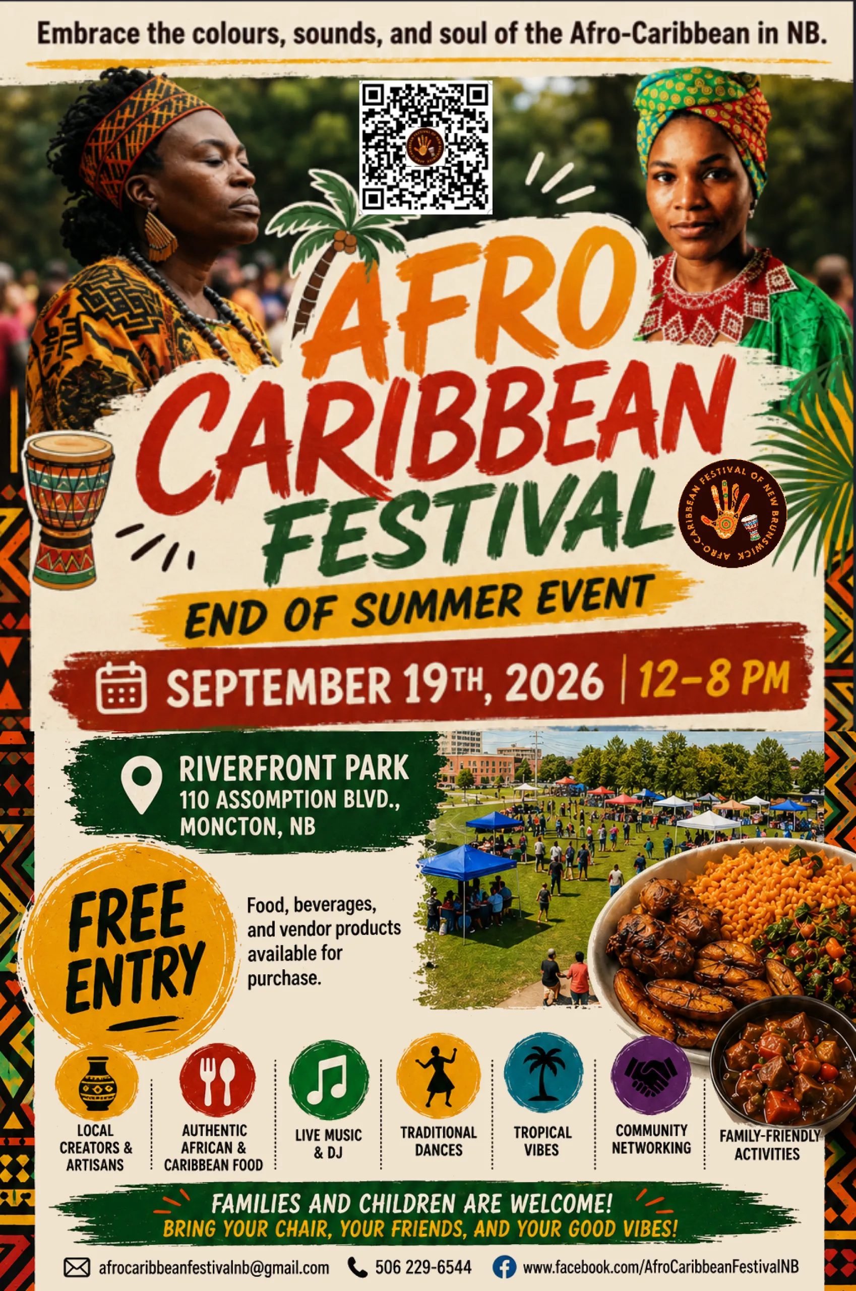 Flyer Afro Caribbean Festival